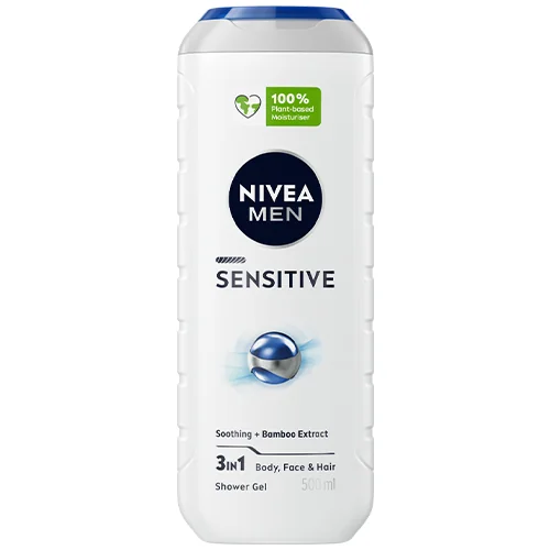 Gel de dus Men Sensitive, 500ml, Nivea