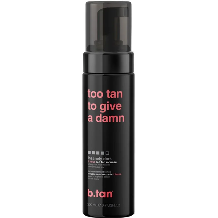 Spuma autobronzanta Insanely Dark Too Tan To Give A Damn, 200ml, B.Tan