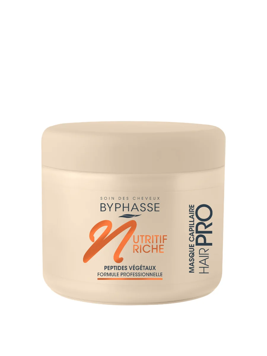 Masca pentru par uscat Hair Pro Nutritiv Riche, 500ml, Byphasse