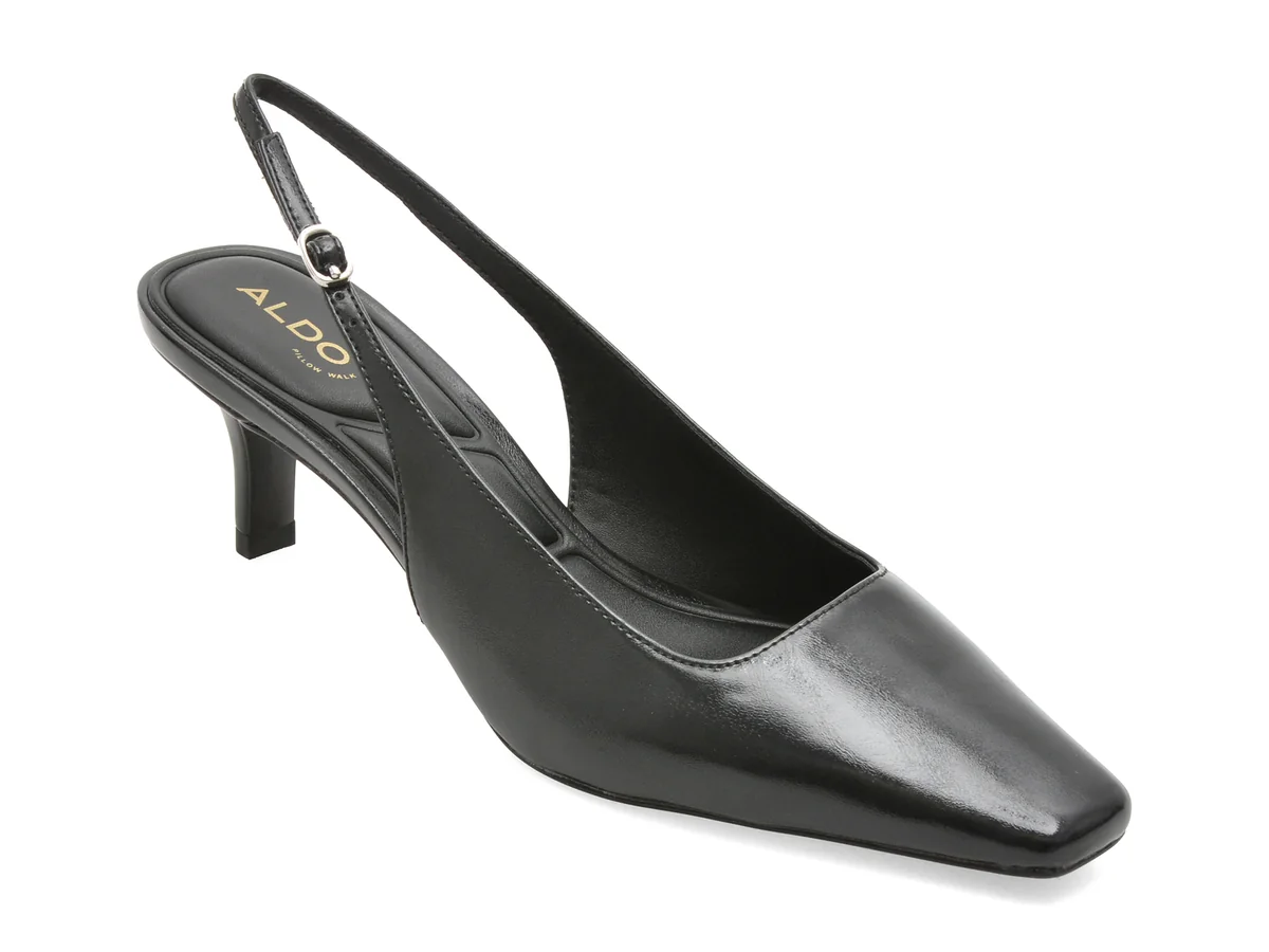Pantofi eleganti ALDO negri, GABRIELLIE 007, din piele ecologica
