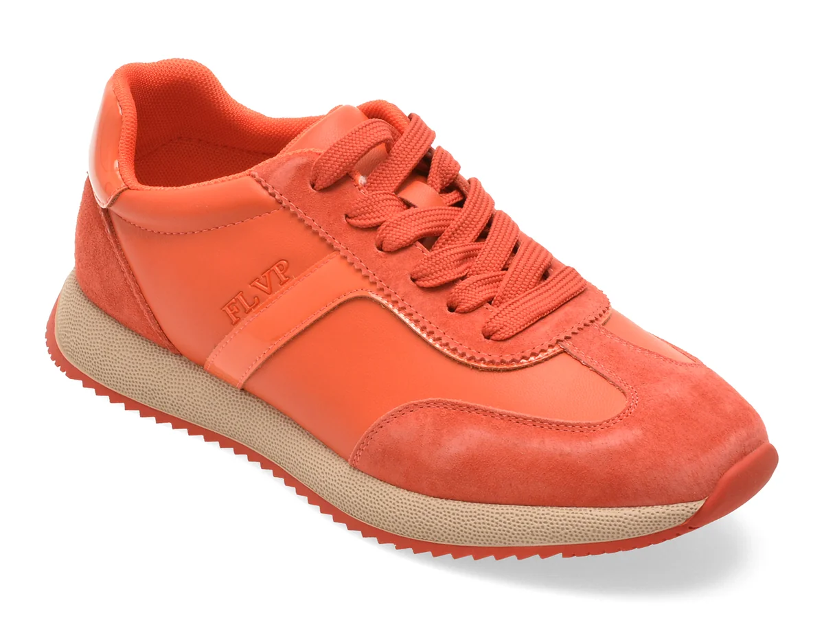 Pantofi sport FLAVIA PASSINI rosii, 6159, din piele naturala