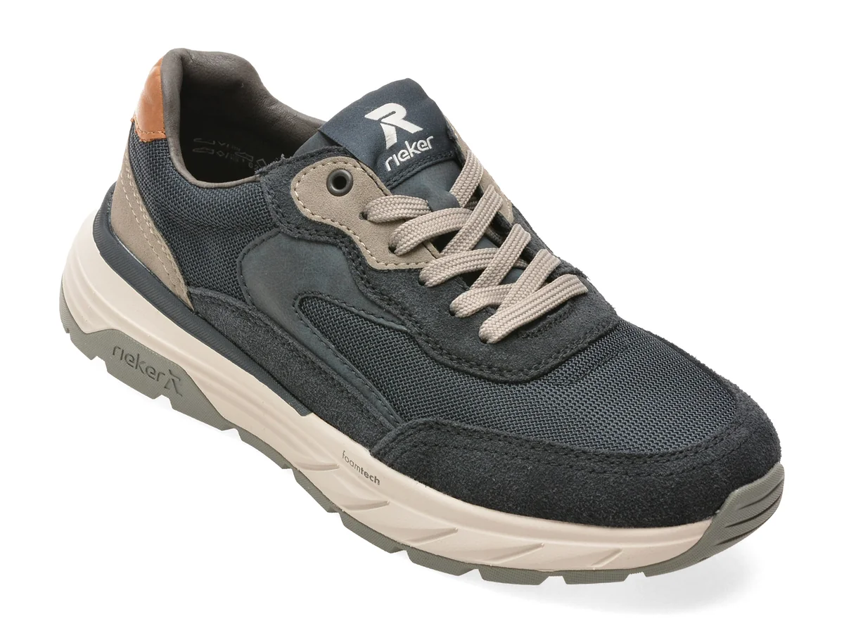 Pantofi sport RIEKER bleumarin, 6100, din material textil