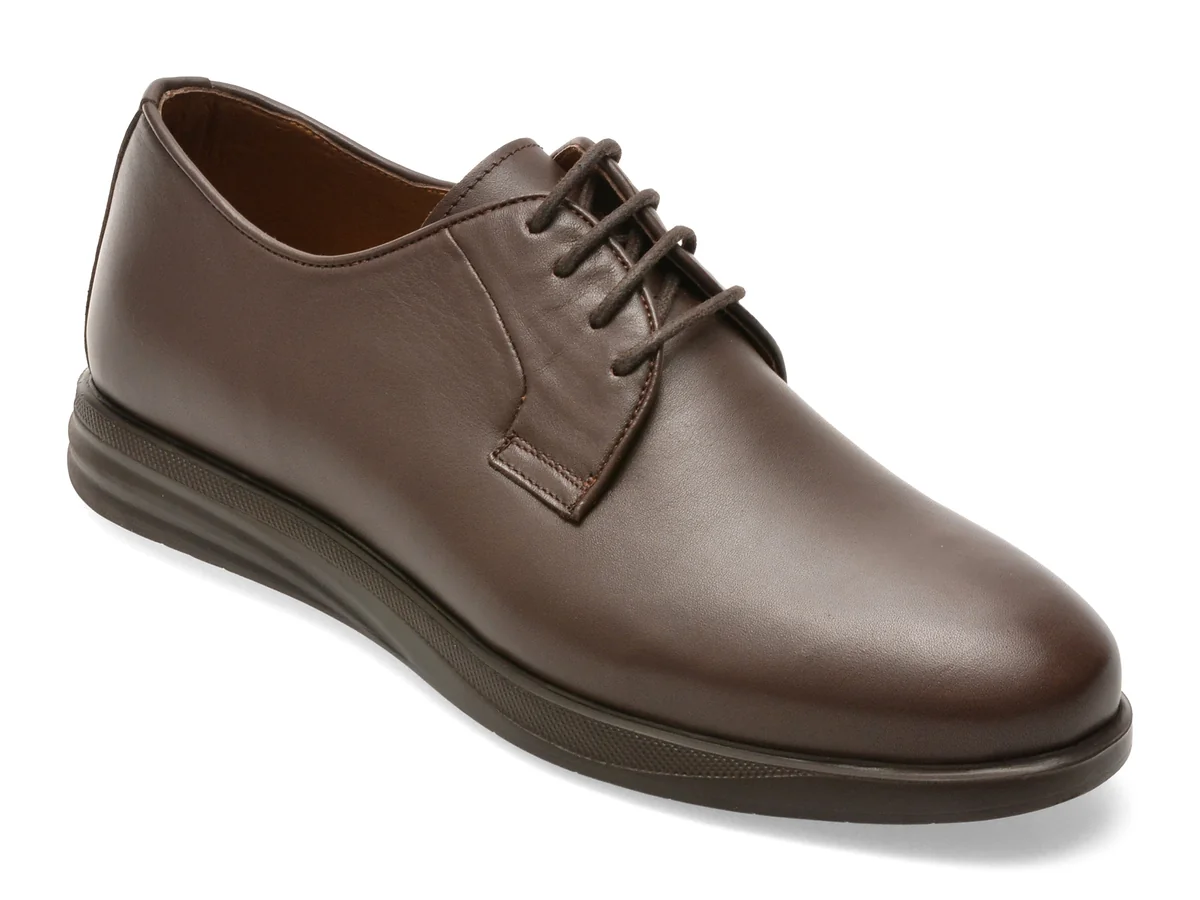 Pantofi eleganti BITE THE BULLET maro, RM119, din piele naturala