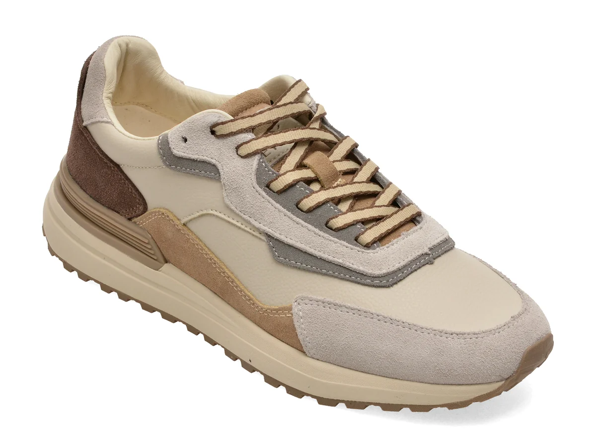 Pantofi sport EPICA gri, 25415, din piele naturala