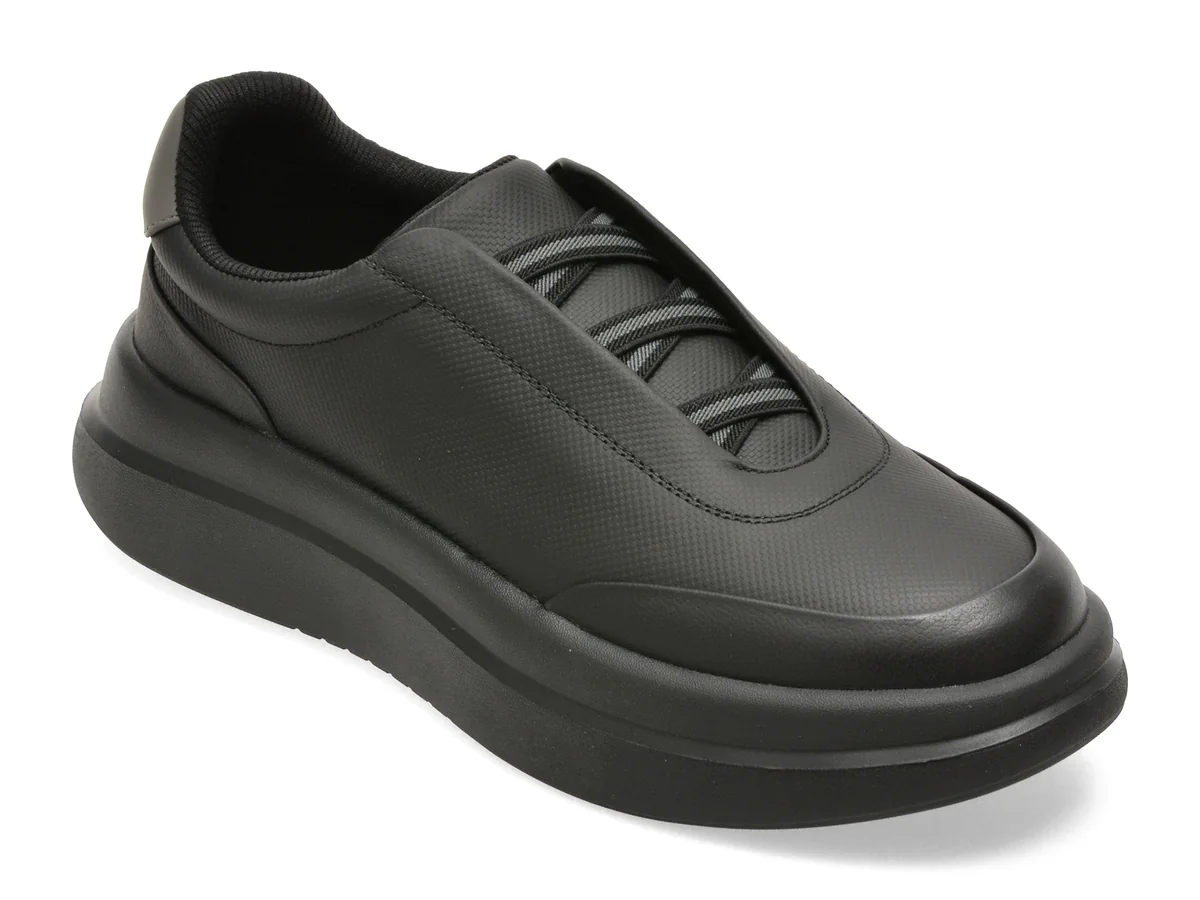 Pantofi sport EPICA negri, 6006, din piele naturala