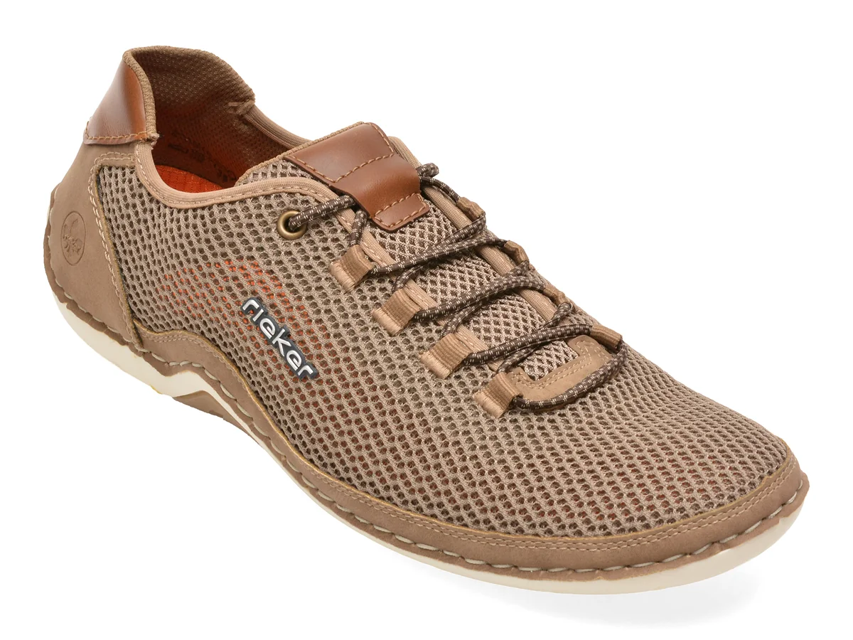 Pantofi sport RIEKER gri, 7555, din material textil