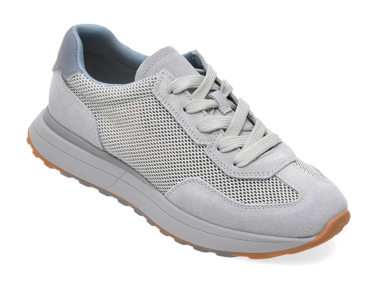 Pantofi sport FLAVIA PASSINI albastri, 6182, din material textil si piele naturala
