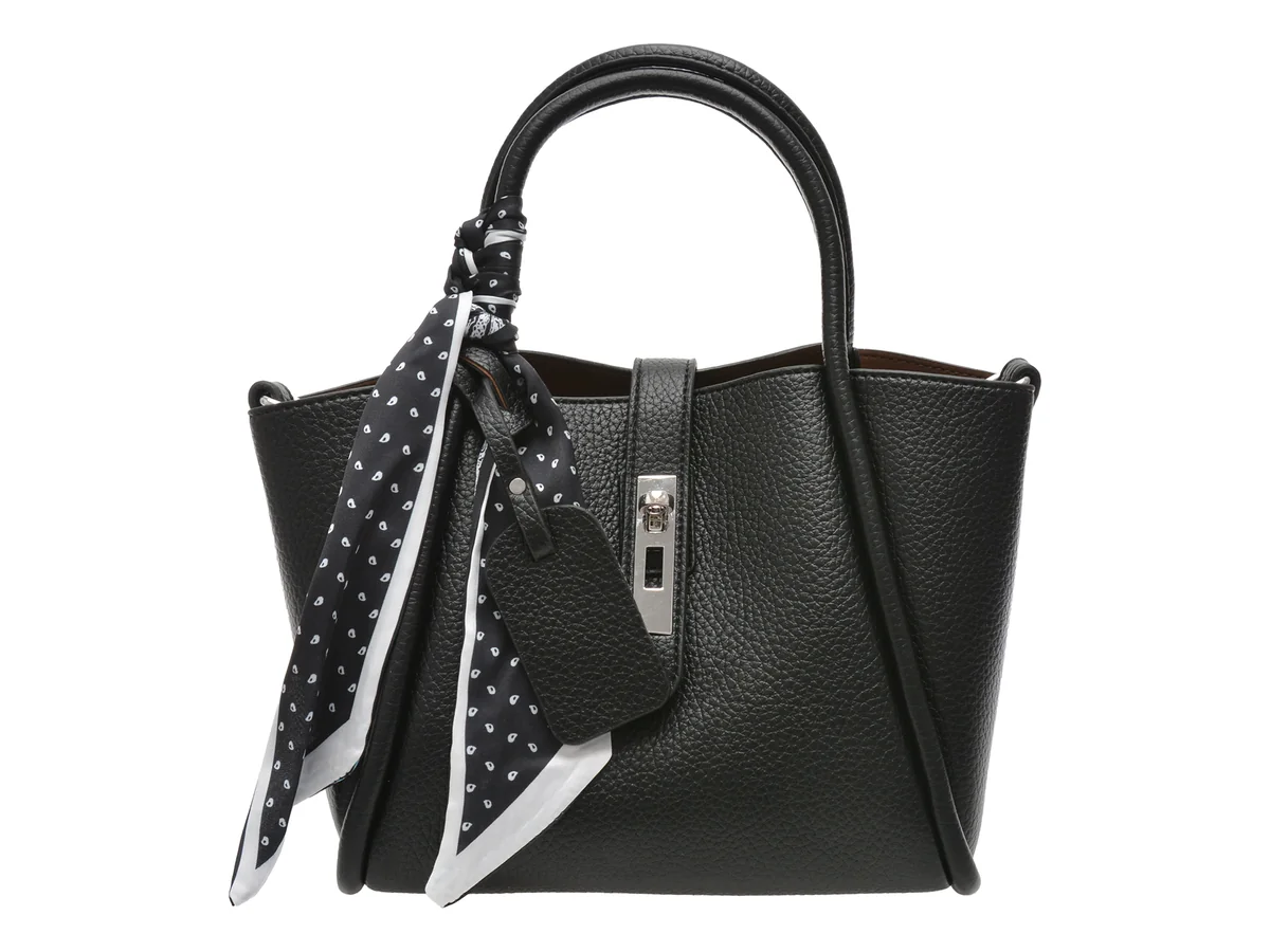 Geanta FLAVIA PASSINI neagra, 23001, din piele ecologica