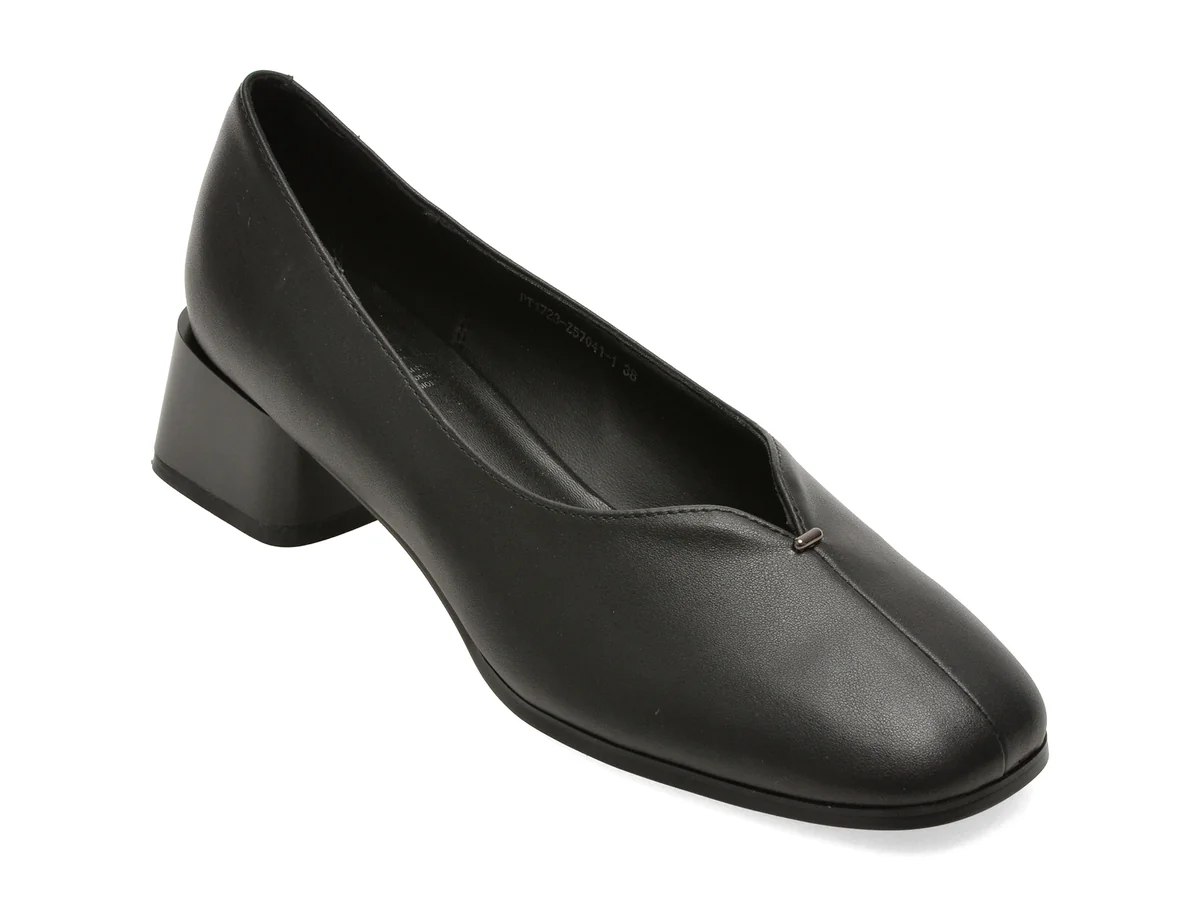 Pantofi eleganti FLAVIA PASSINI negri, PT1723, din piele naturala