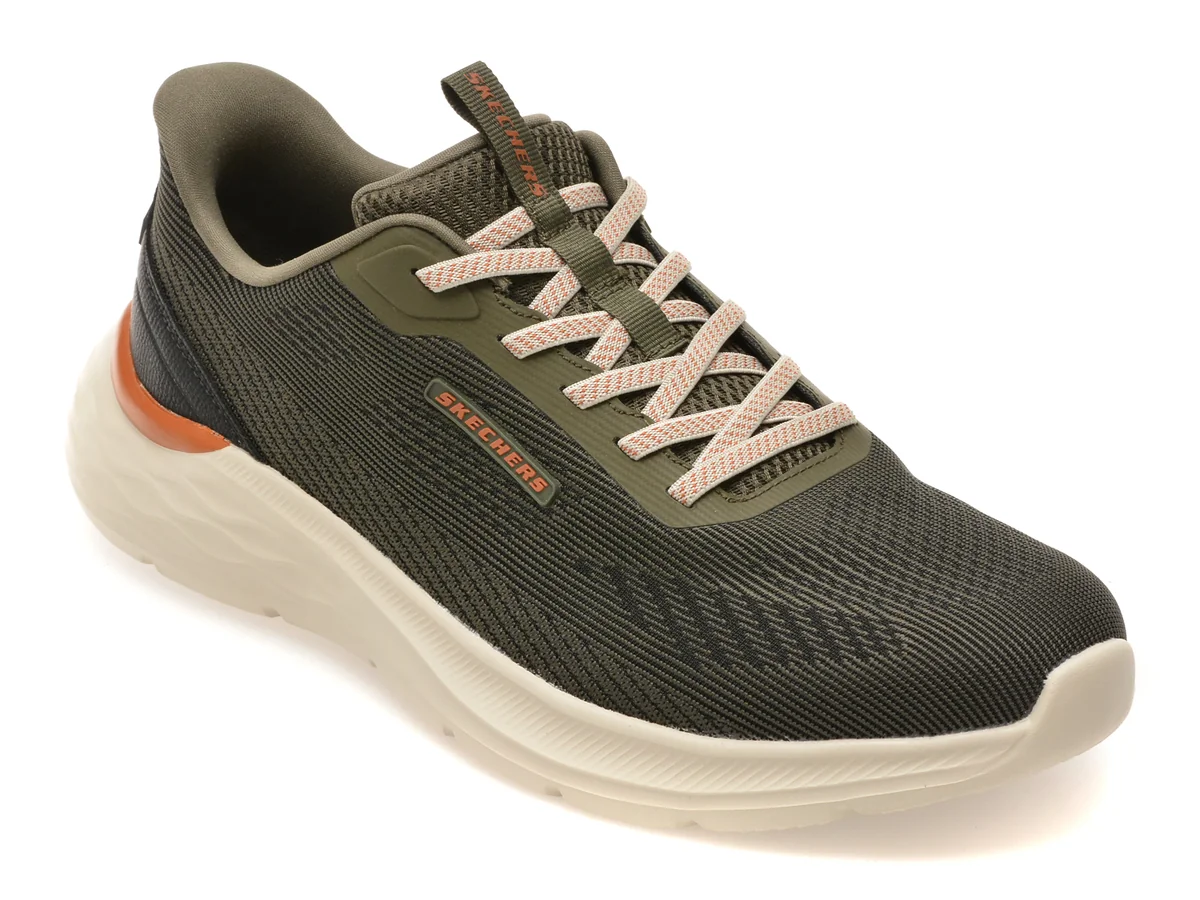 Pantofi sport SKECHERS kaki, GARNER, din material textil