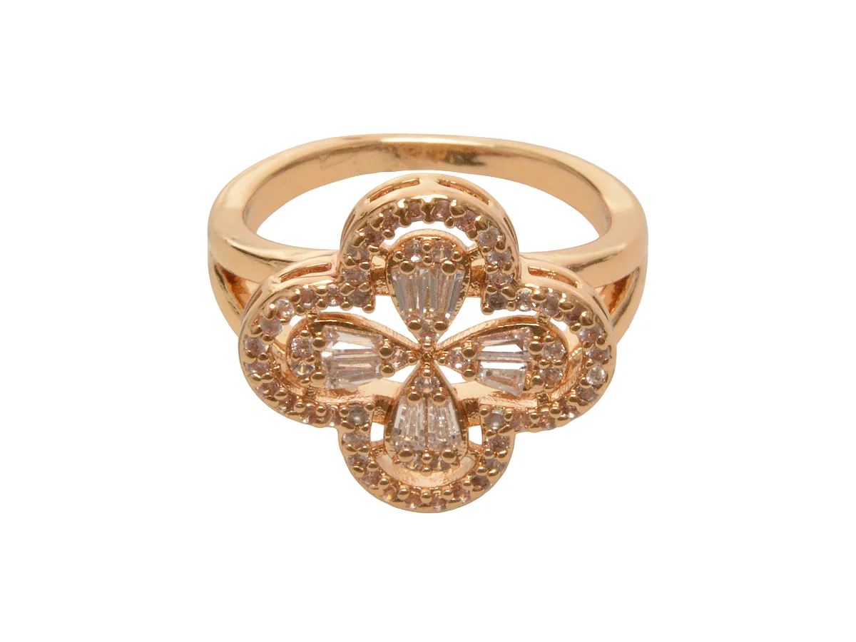 Inel ALDO auriu, ICONSPARKLES 972, din metal
