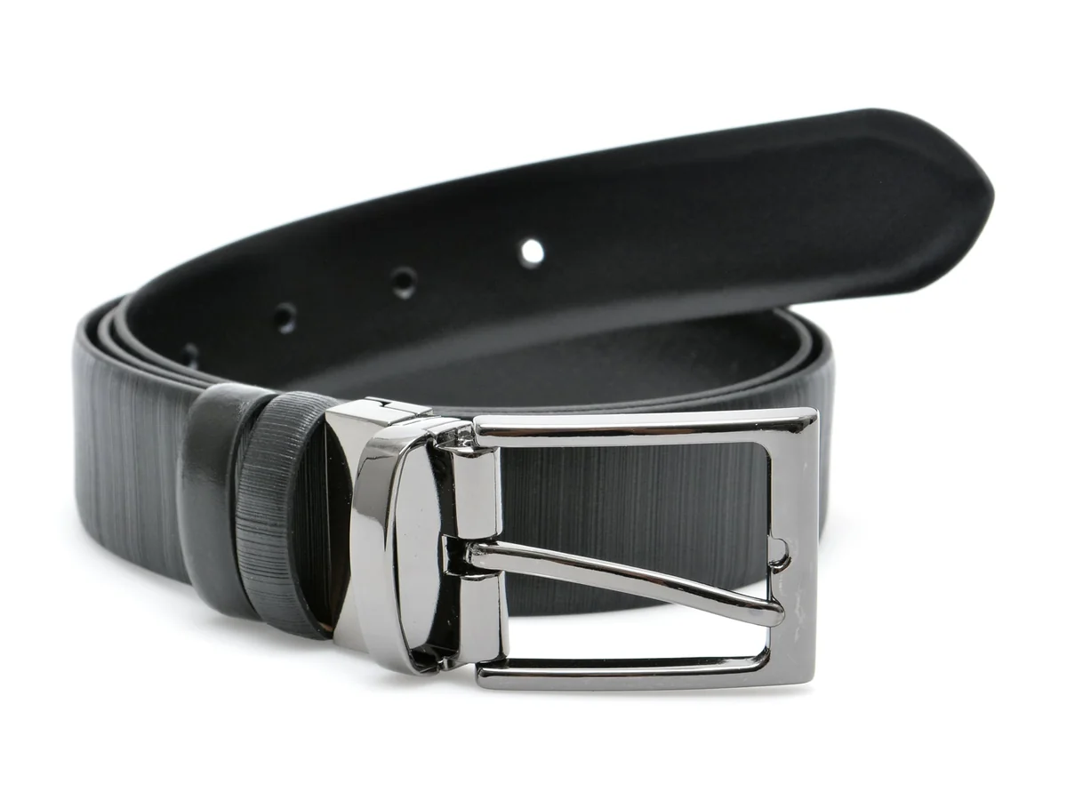 Curea Le Colonel Neagra, 1002, Din Piele Naturala