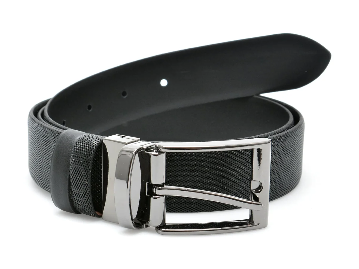 Curea Le Colonel Neagra, BARI, Din Piele Naturala