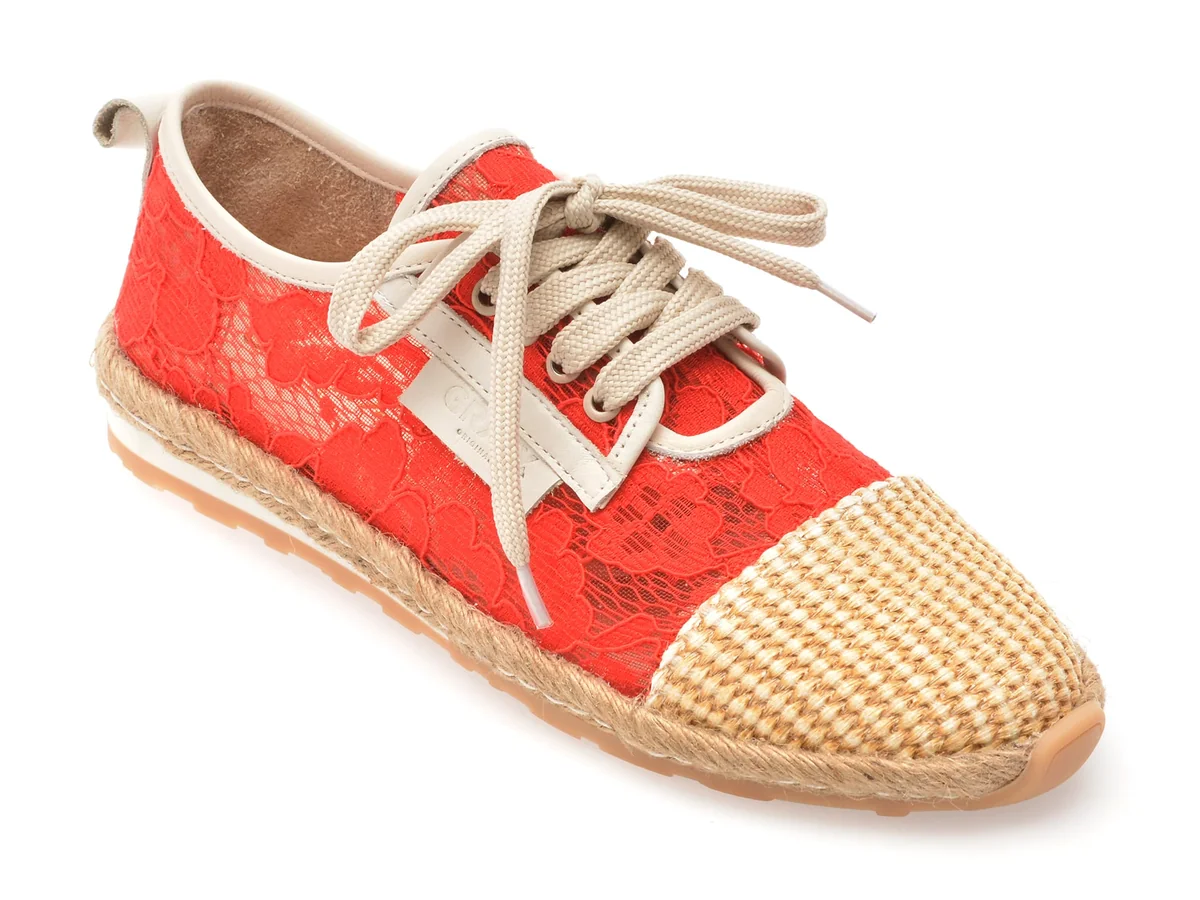 Pantofi GRYXX Rosii, 1300350, Din Material Textil