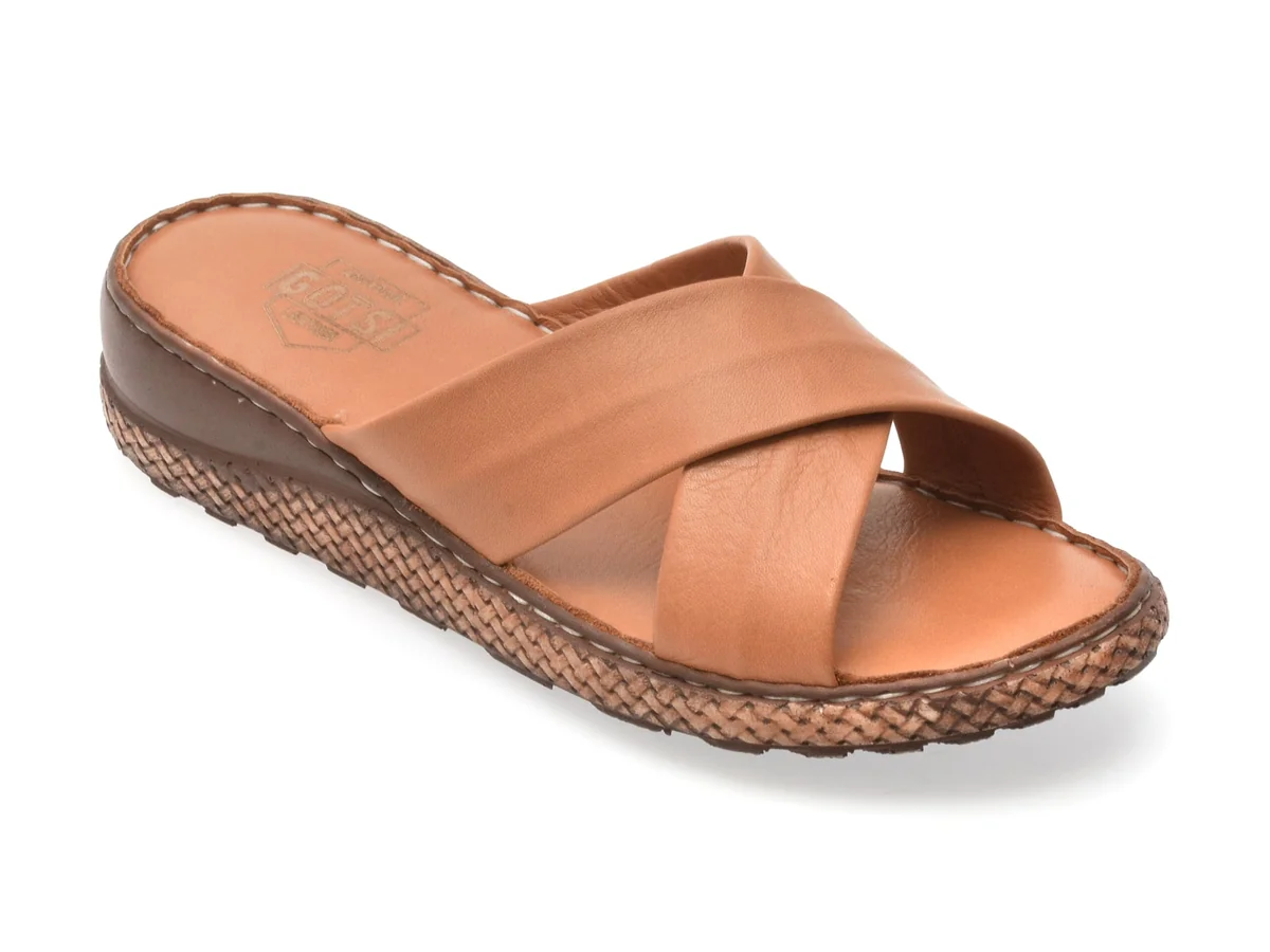 Papuci Gotsi Maro, EV2876, Din Piele Naturala