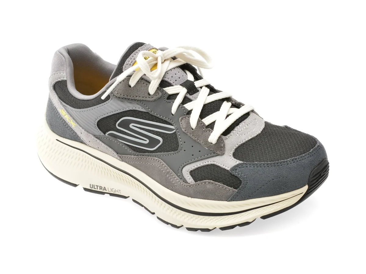 Pantofi Sport Skechers Gri, Go Run Consistent 2.0, Din Material Textil