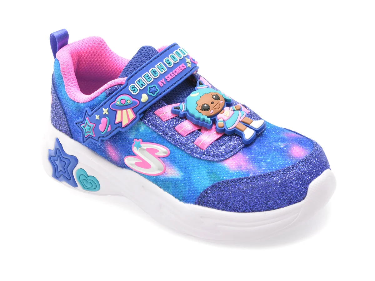 Pantofi Sport SKECHERS Multicolor, SNUGGLE SNEAKS, Din Piele Ecologica