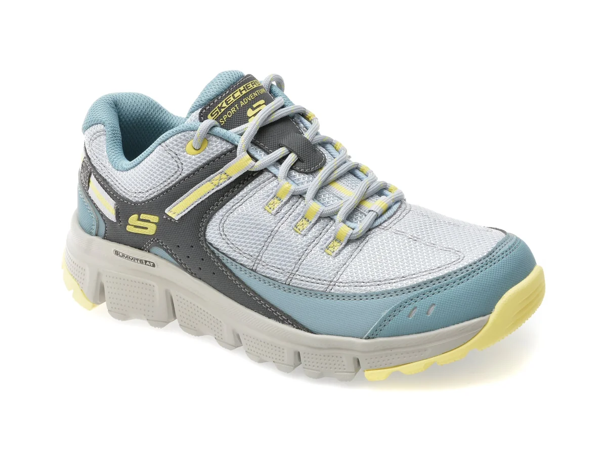Pantofi Sport Skechers Albastri, Summits AT, Din Material Textil
