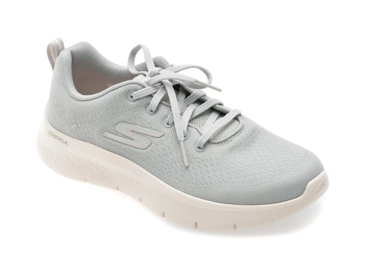 Pantofi Sport Skechers Gri, GO WALK FLEX, Din Material Textil