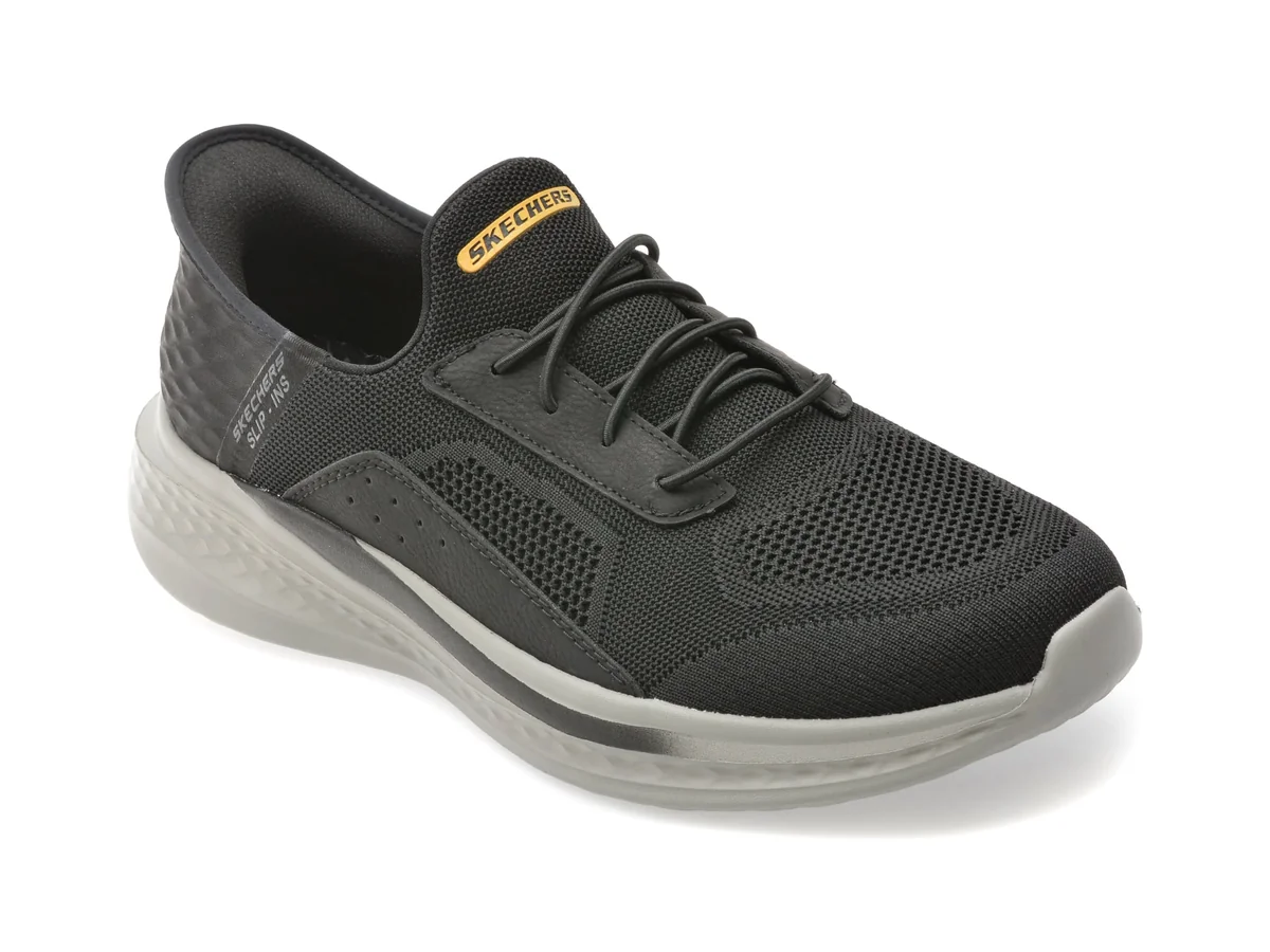 Pantofi Sport SKECHERS Negri, SLADE, Din Material Textil