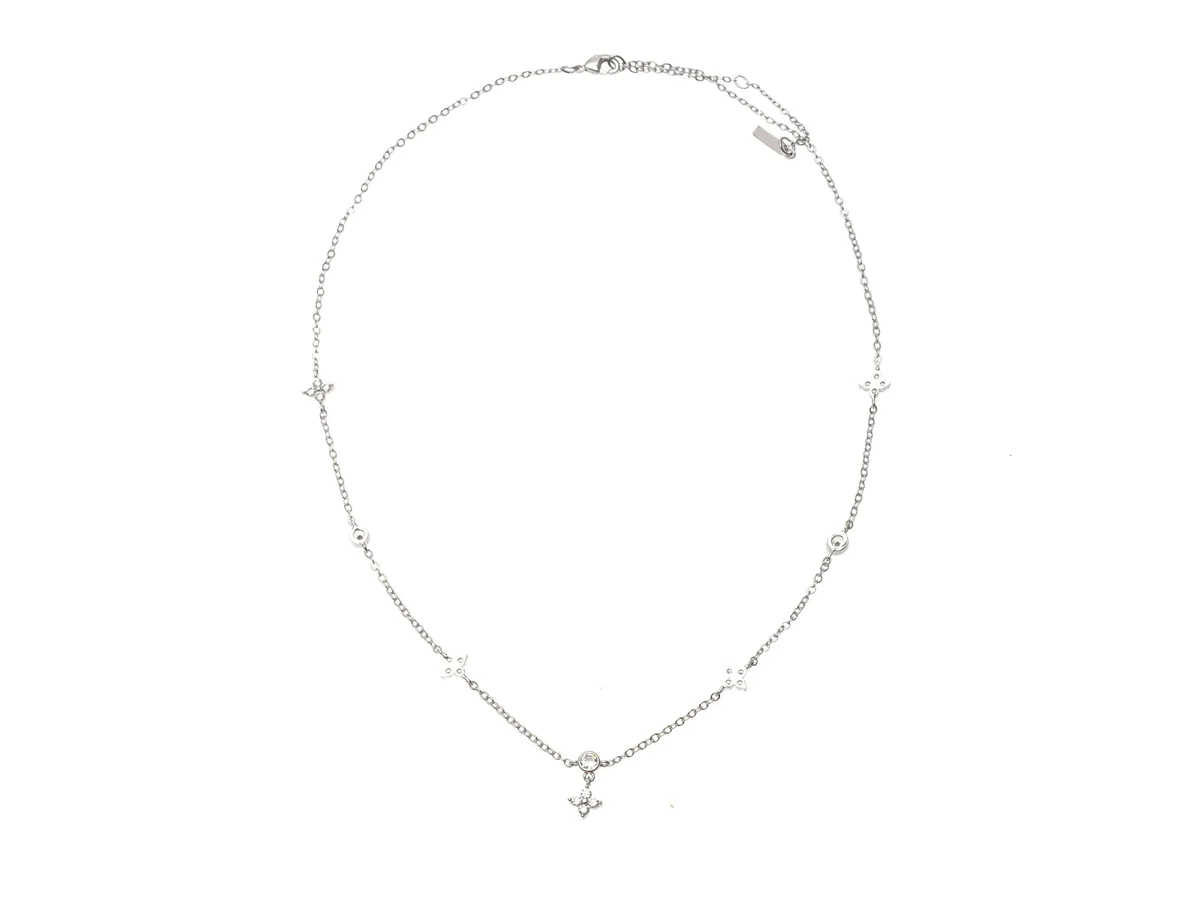 Colier Aldo Argintiu, NANARYN 973, Din Metal