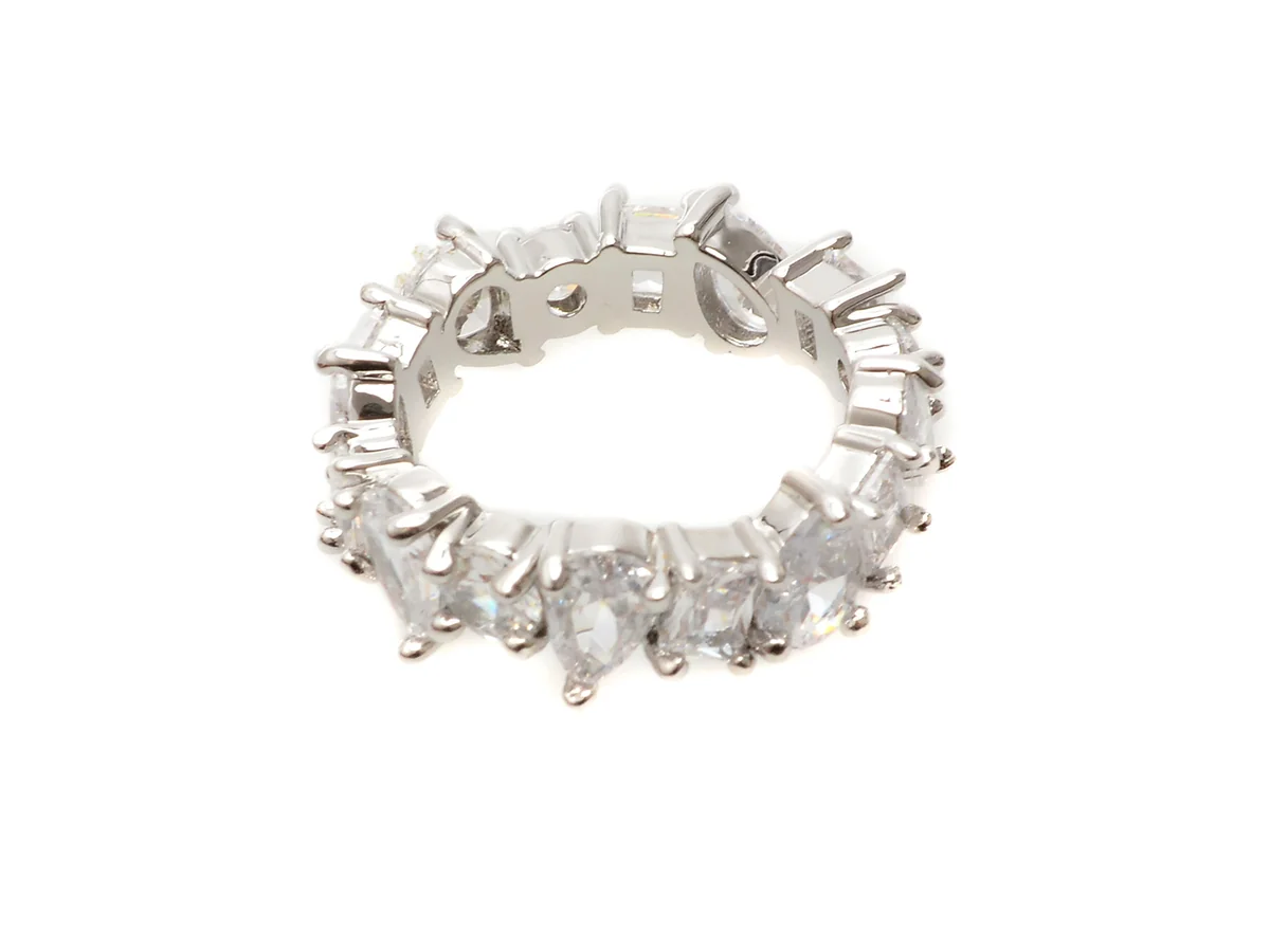 Inel Aldo Argintiu, DEMARIA 973, Din Metal