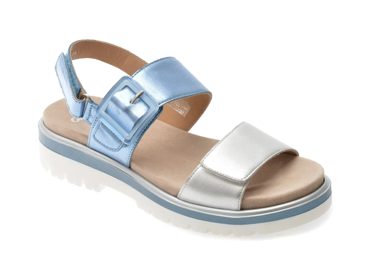 Sandale Ara Albastre, 21003, Din Piele Naturala