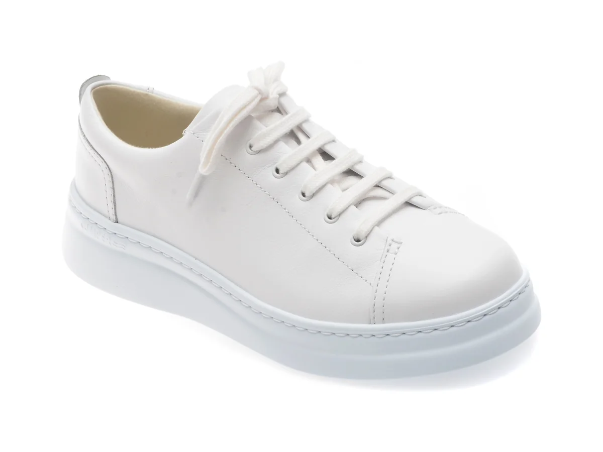 Pantofi Sport Camper Albi, RUNNER, Din Piele Naturală
