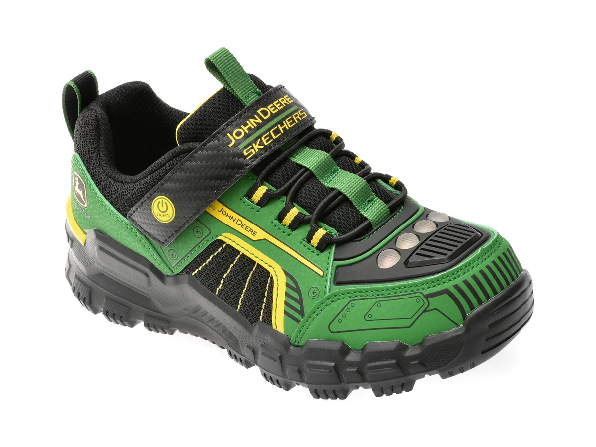 Pantofi Sport Skechers Verzi, ADVENTURE TRACK, Din Material Textil