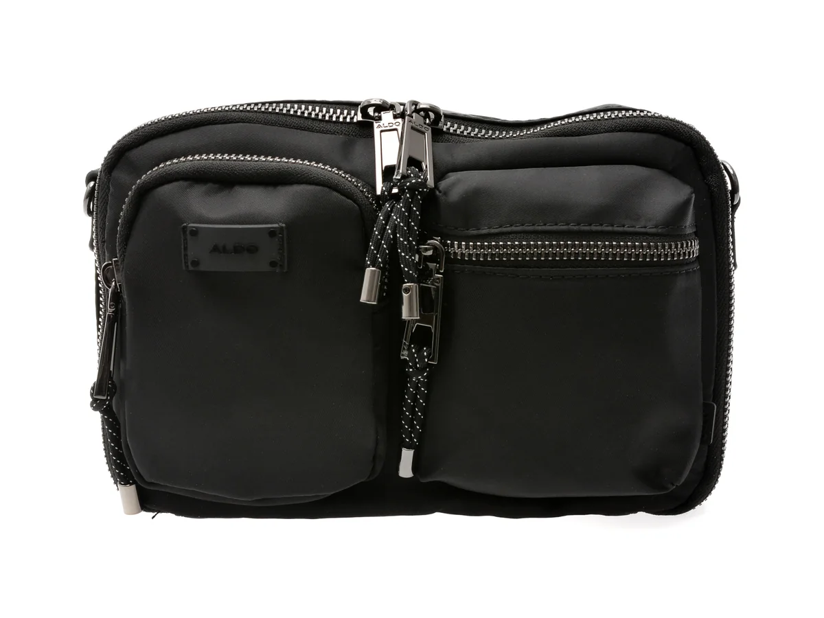 Geanta Aldo Neagra, RHERIF 008, Din Material Textil