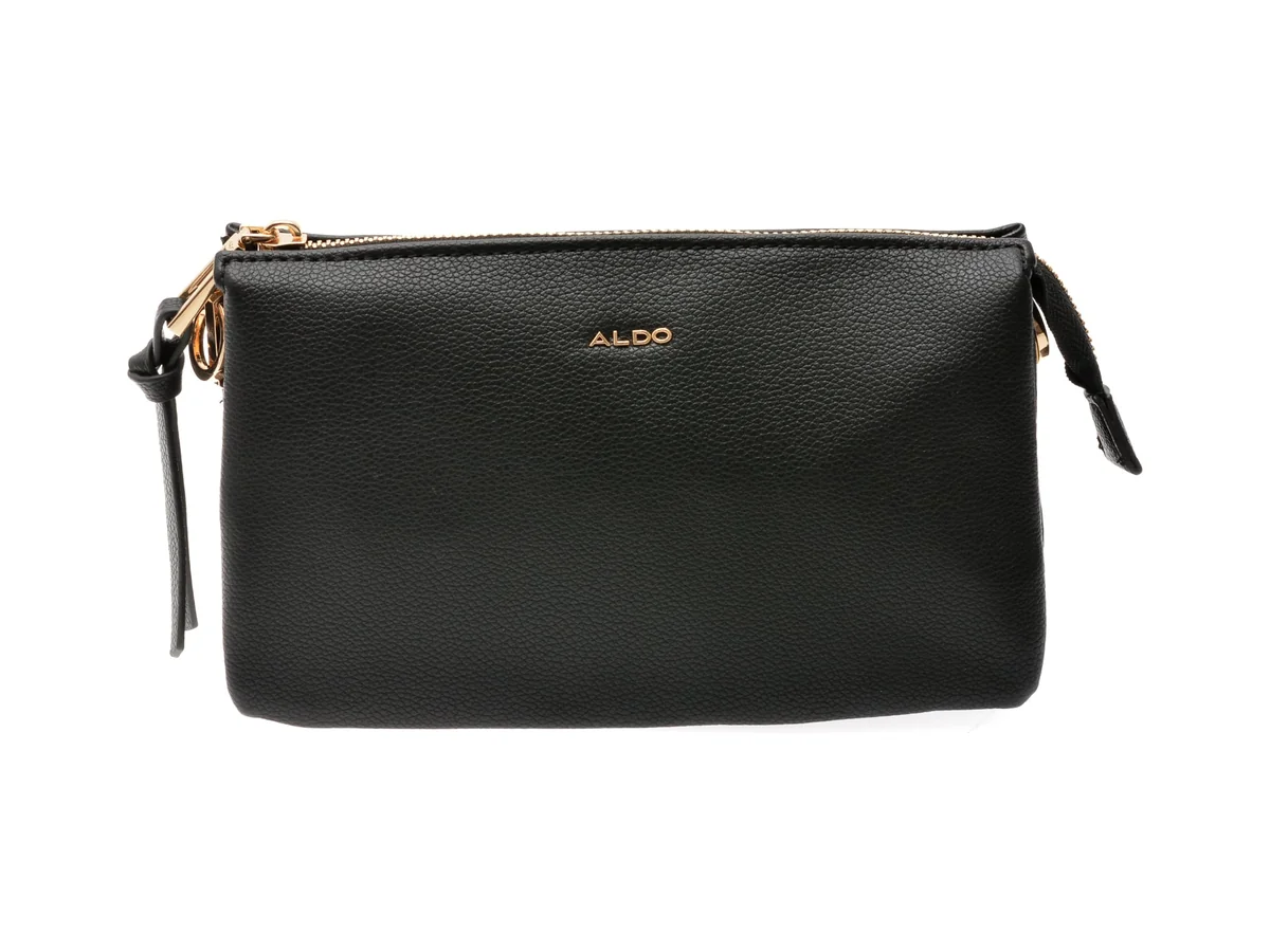 Geanta Aldo Neagra, CIALY 001, Din Piele Ecologica