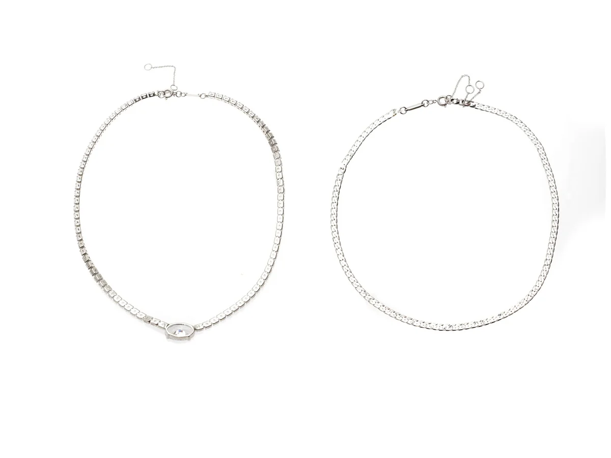 Colier ALDO Argintiu, DARAMALIA 973, Din Metal