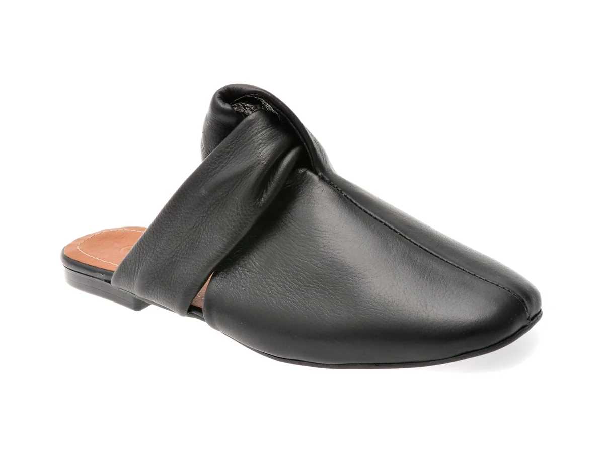 Papuci GRYXX Negri, 2547, Din Piele Naturala