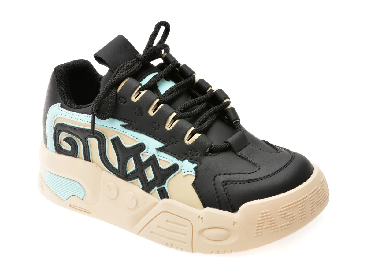 Pantofi Sport GRYXX Negri, 10201, Din Piele Naturala