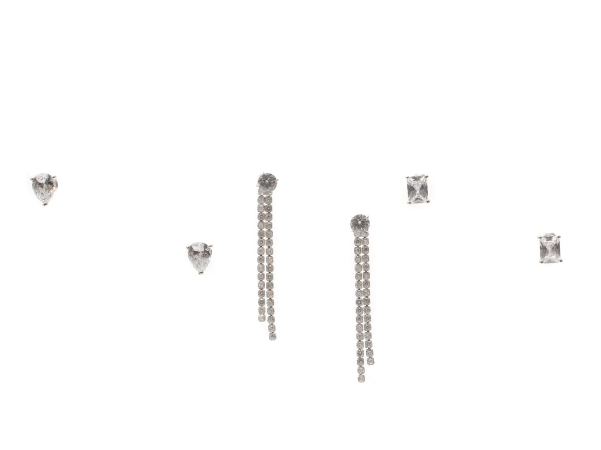 Cercei Aldo Argintii, JAVENALIA 973, Din Metal