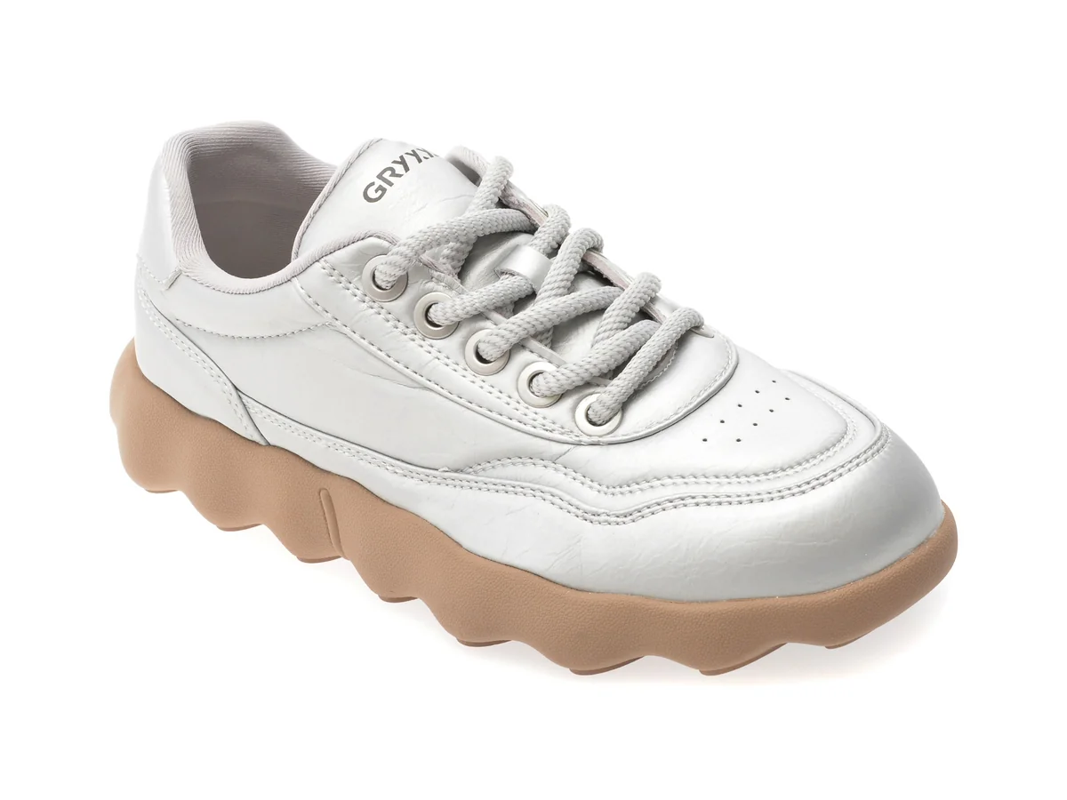 Pantofi Sport GRYXX Argintii, 91652, Din Piele Ecologica