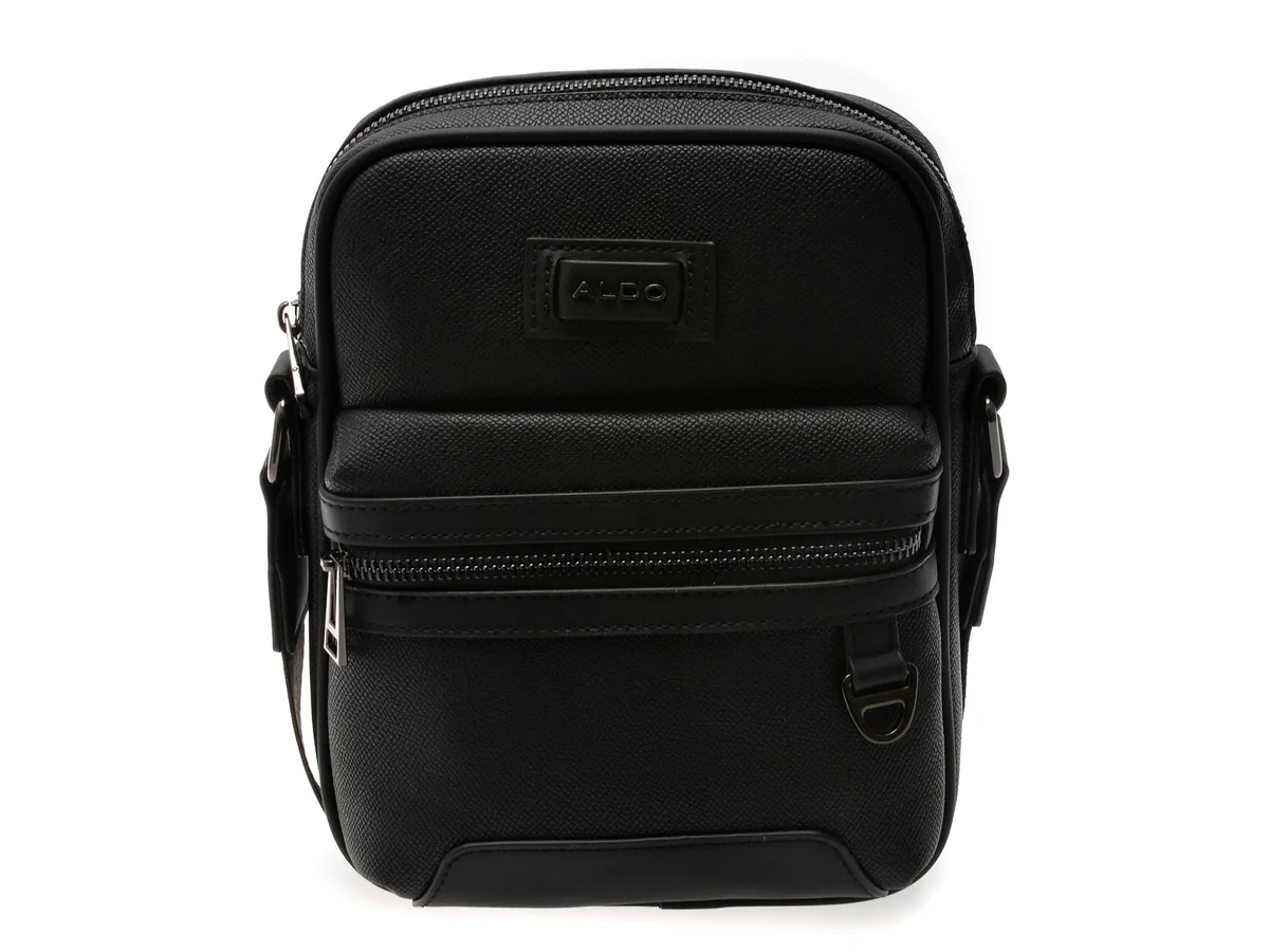 Geanta Aldo Neagra, WEIZER 007, Din Piele Ecologica