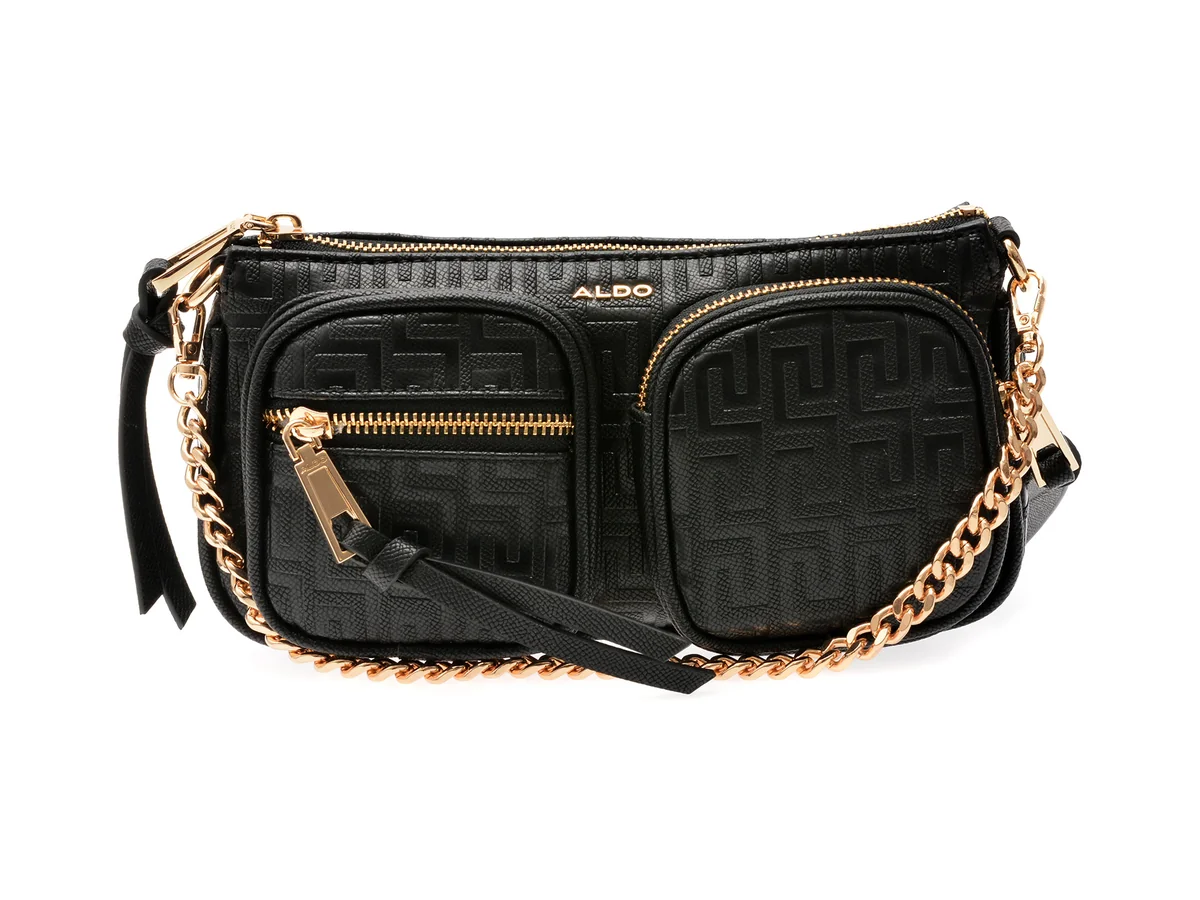 Geanta Aldo Neagra, Everyday 007, Din Piele Ecologica