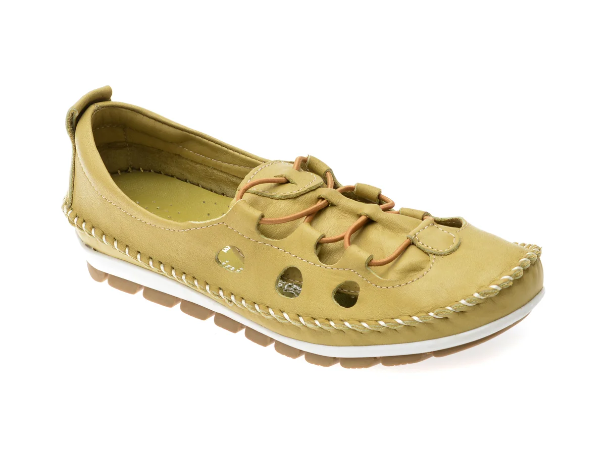 Pantofi Flavia Passini Verzi, 115, Din Piele Naturala