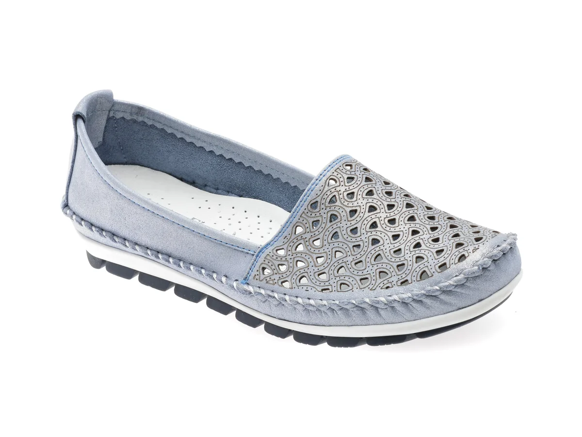 Pantofi FLAVIA PASSINI Albaștri, 128, Din Piele Naturală