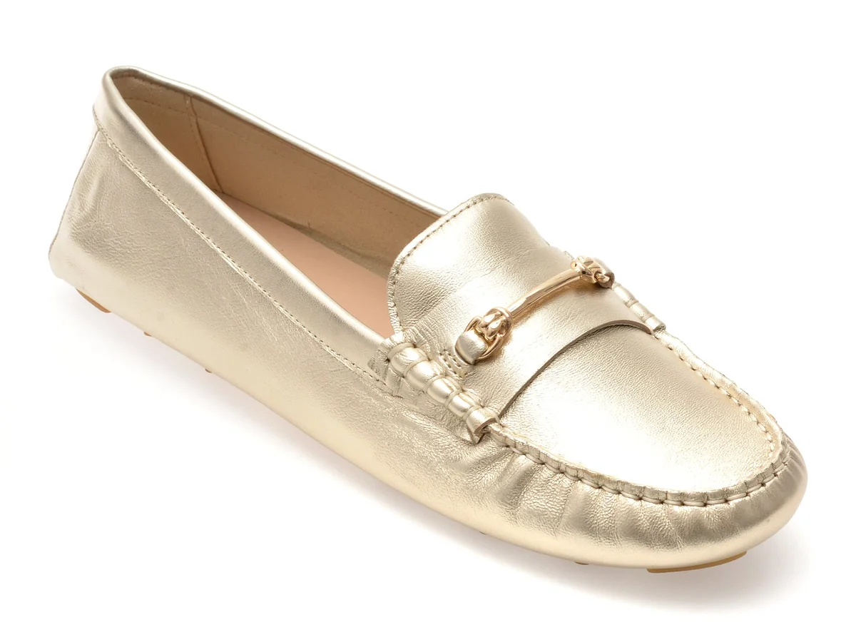 Mocasini ALDO Bej, SEABREEZE 741, Din Piele Naturala