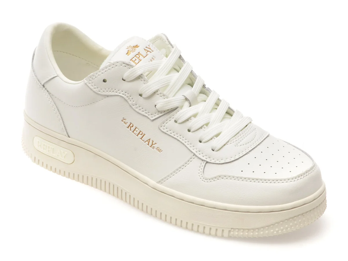Pantofi Sport Replay Albi, GMZ3G, Din Piele Naturala
