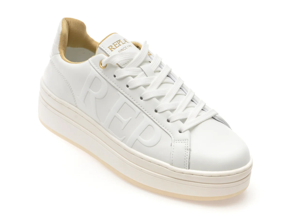 Pantofi Sport Replay Albi, GWZ6O, Din Piele Naturala