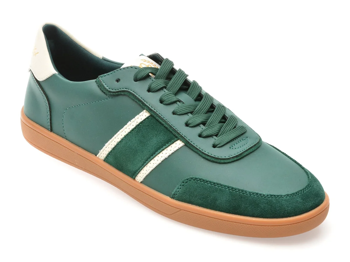 Pantofi Sport ALDO Verzi, UPTOWN 300, Din Piele Ecologica