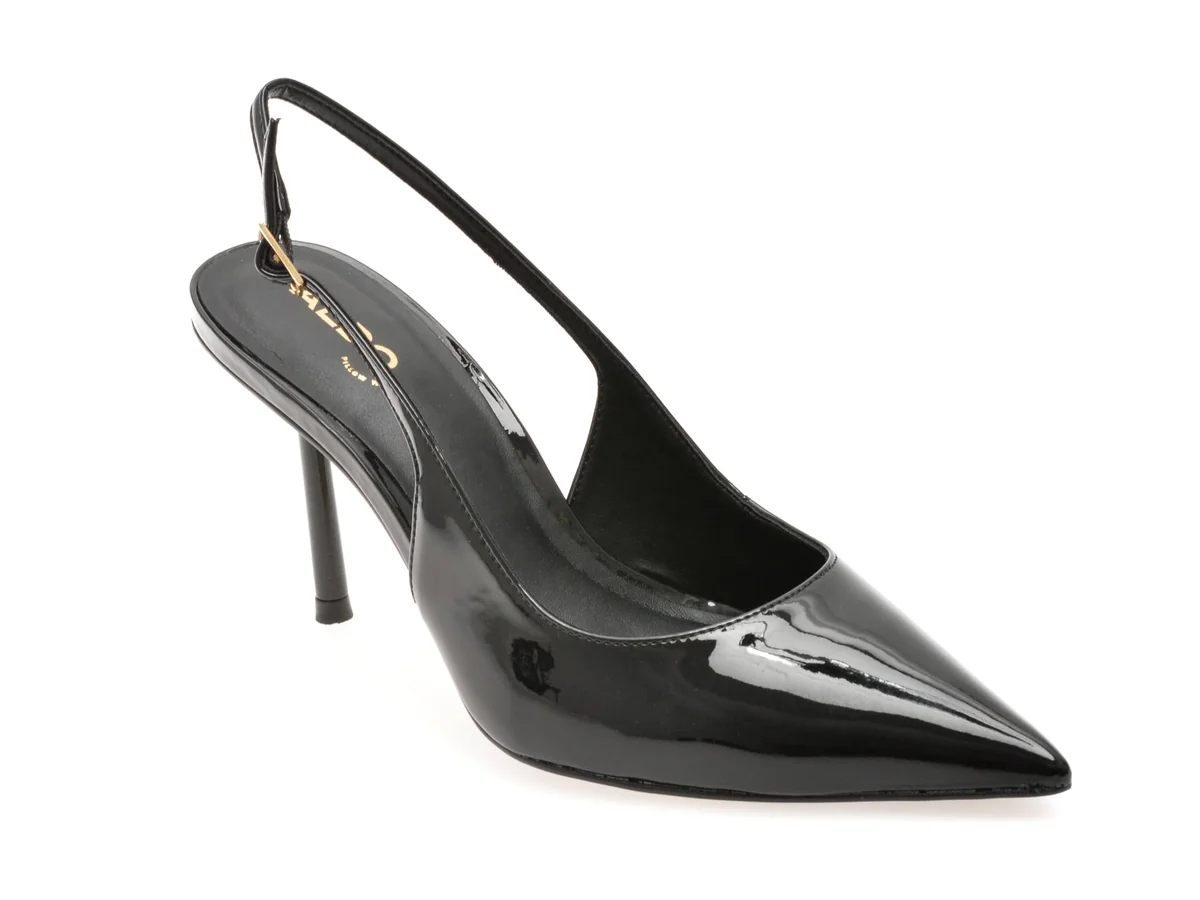 Pantofi Eleganti ALDO Negri, SERALINA 001, Din Piele Ecologica Lacuita