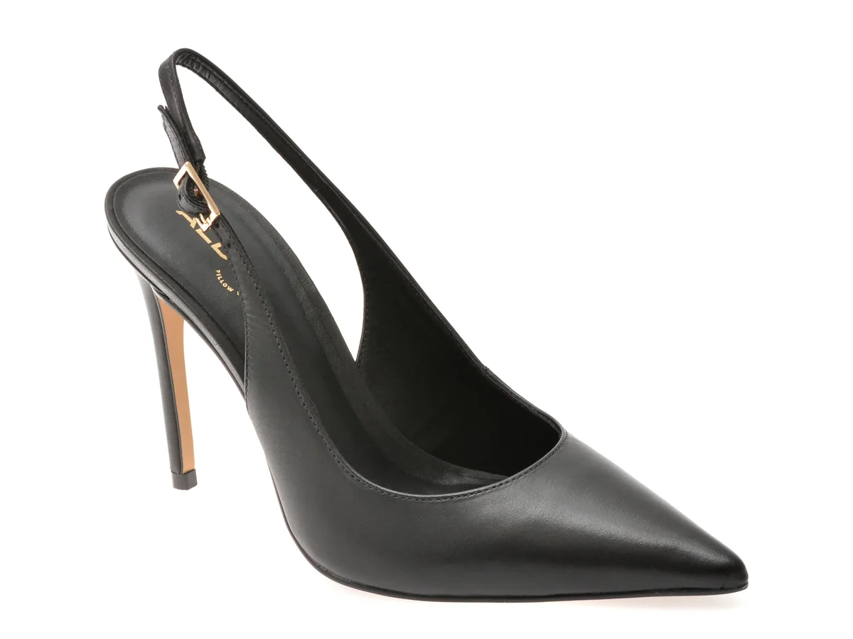 Pantofi Eleganti Aldo Negri, STESSYSLING 007, Din Piele Naturala