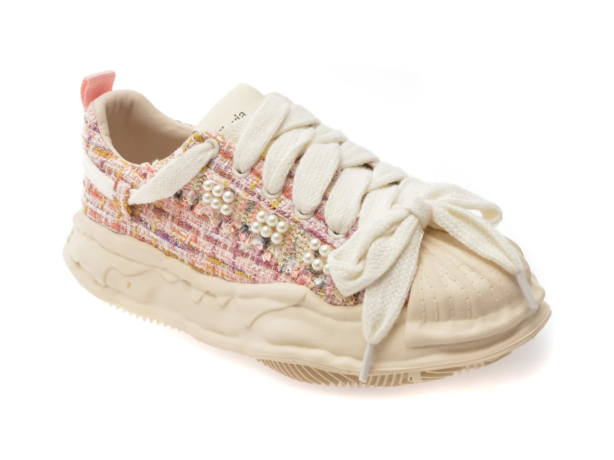 Pantofi Sport Flavia Passini Roz, H8015, Din Material Textil