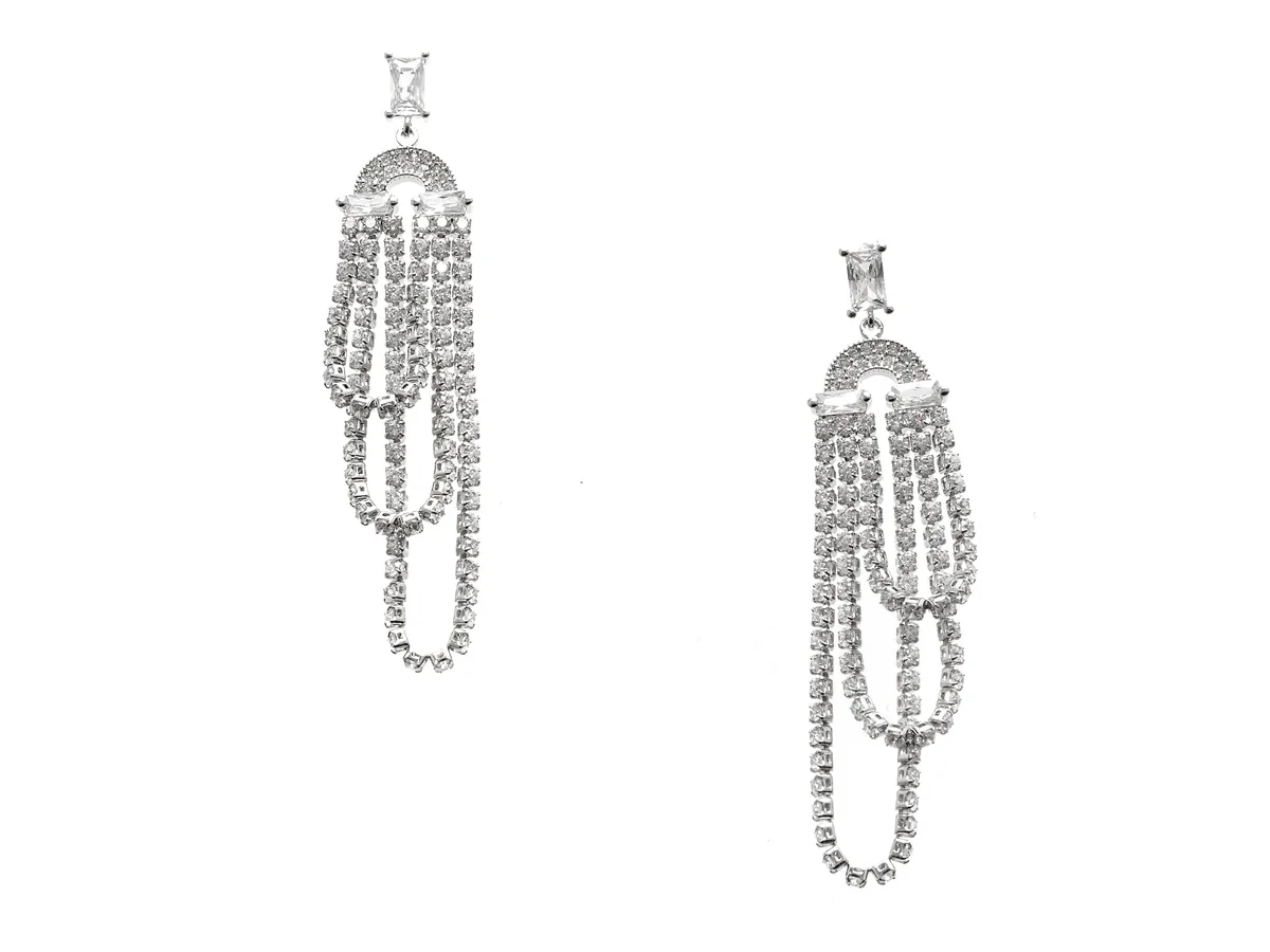 Cercei ALDO Argintii, CRELINIA 973, Din Metal