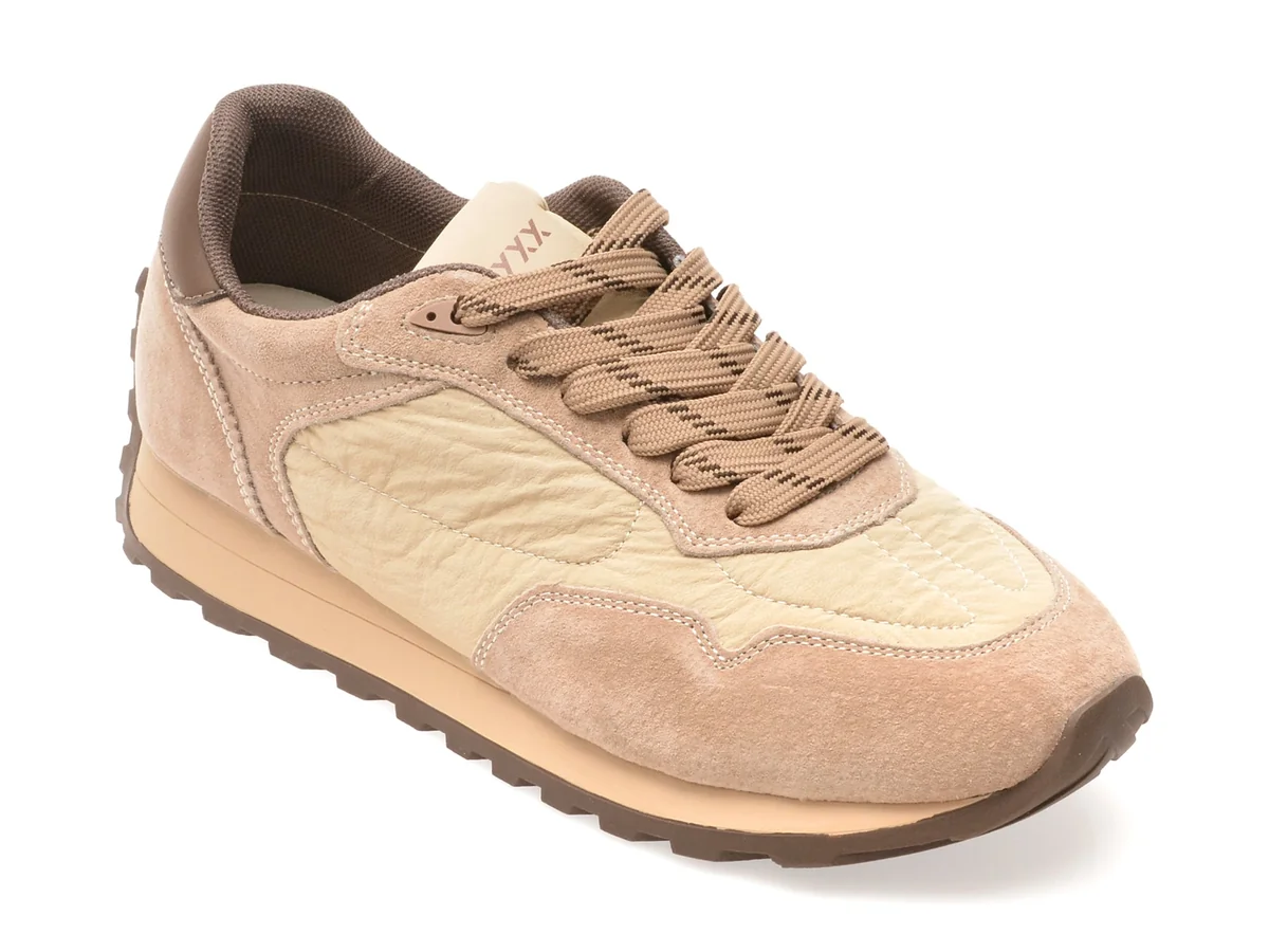 Pantofi Sport Gryxx Nude, 28171, Din Material Textil