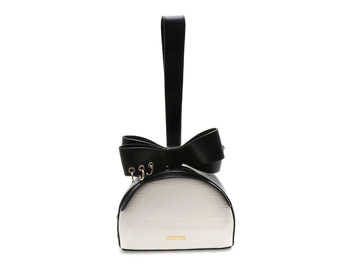 Geanta GRYXX Alb-Negru, 1803201, Din Piele Ecologica